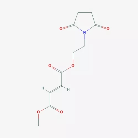 Diroximel Fumarate分子結(jié)構(gòu)式